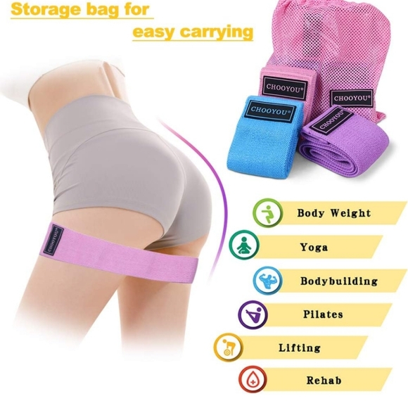 FREE Exercise Resistance Bands-Free w/purchase of any athletic wear in my closet - Picture 6 of 10
